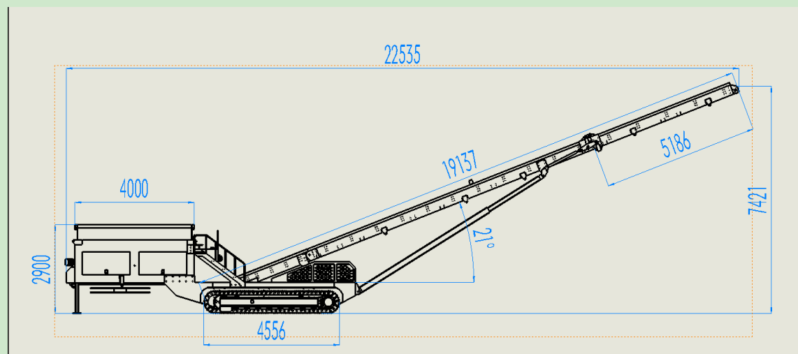  Empilhador móvel XLD-800 Crawler 